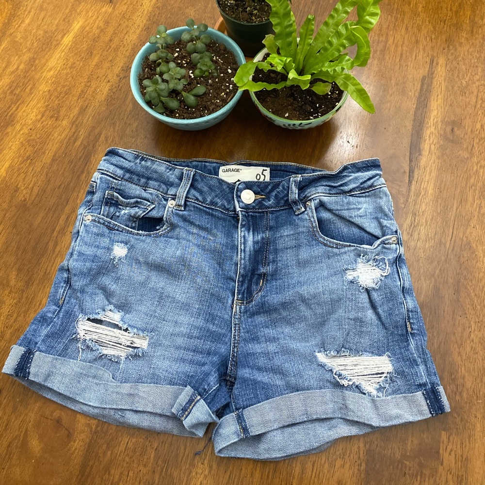 Garage Denim Shorts Size 5